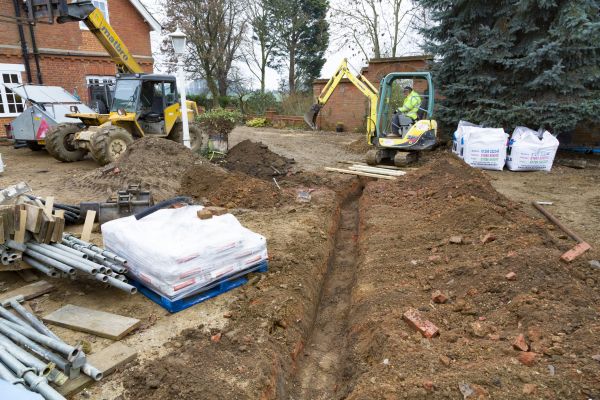 Cost of Drainage Ditch Digging in Richmond